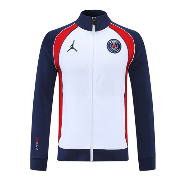 Sweatjacken Paris Saint Germain Jordan 2021-22 Weiß